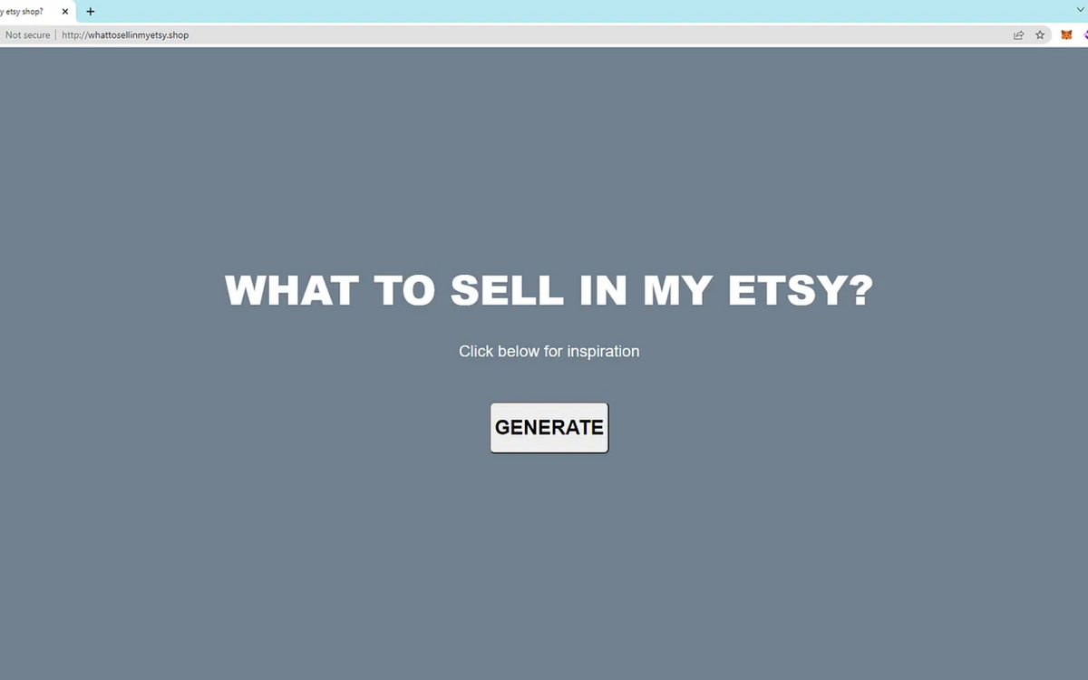 How starting an Etsy shop led me to build my first website