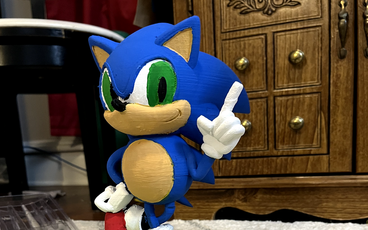 3D Printed a Sonic